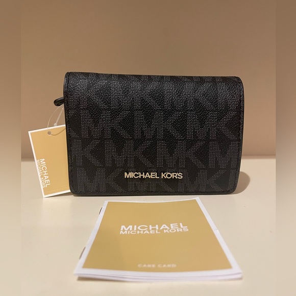 NWT Michael Kors Snap Wallet Men’s/Womens. Wallet - Picture 1 of 9